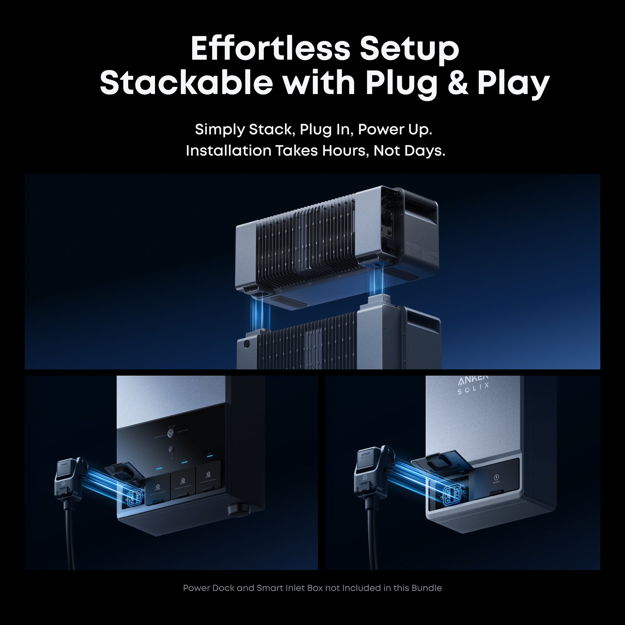 Anker SOLIX Manual Backup Solution
